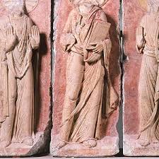 Christus zwischen Maria und Johannes, St. Pantaleon und Erzbischof Bruno [schnütgen]